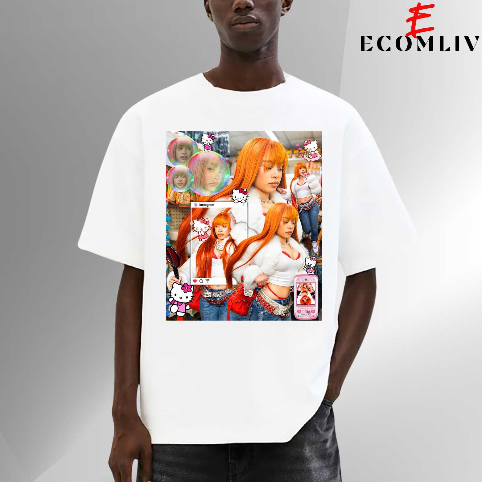 Tour Vibe Tee, Ice Spice Performance Shirt, Streetwear Merch
